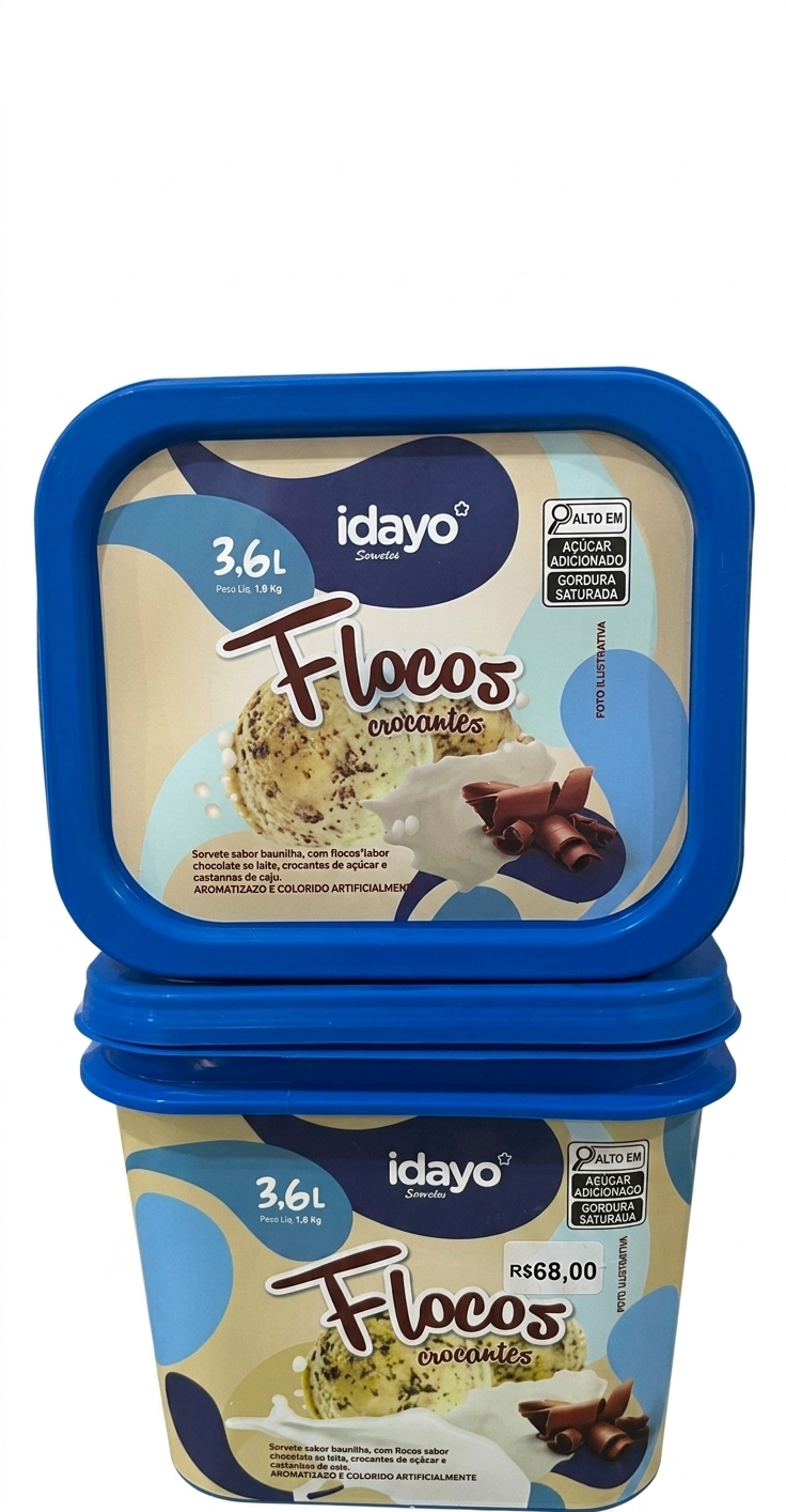 FLOCOS CROCANTE